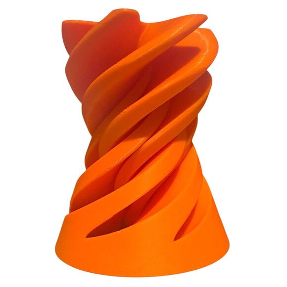 Pass Through Fidget Cone - 2-1/2" x 2" - ORANGE #3010-09 - Picture 2 of 3